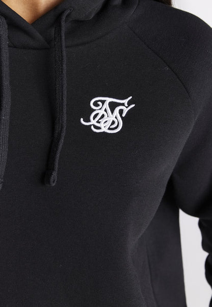  SIKSILK OVERHEAD HOODIE - Kapuzenpullover - Black