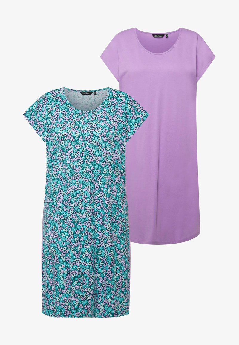 Ulla Popken 2 PACK - Nachthemd - Lavender