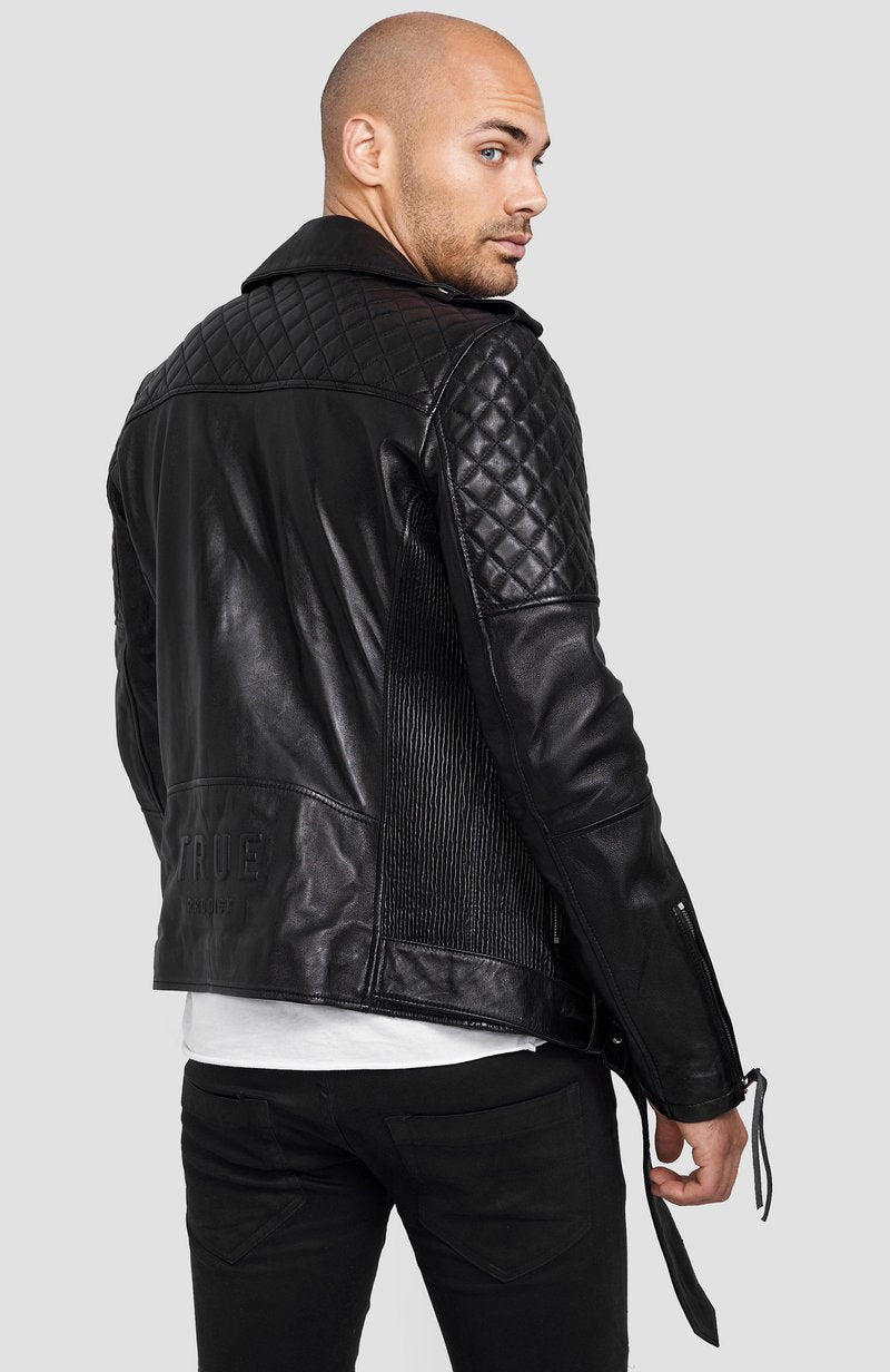  SIMBA - Lederjacke - Schwarz