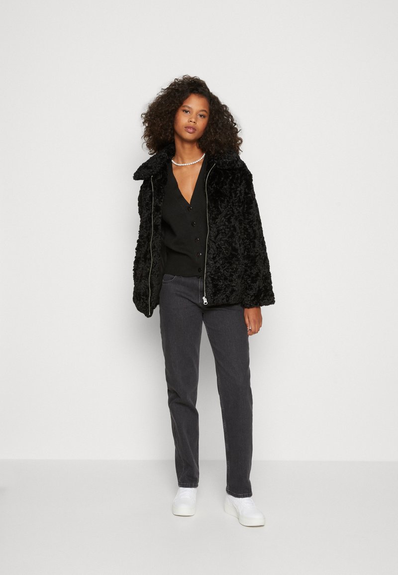 ICHI IHALPA - Strickjacke - Black