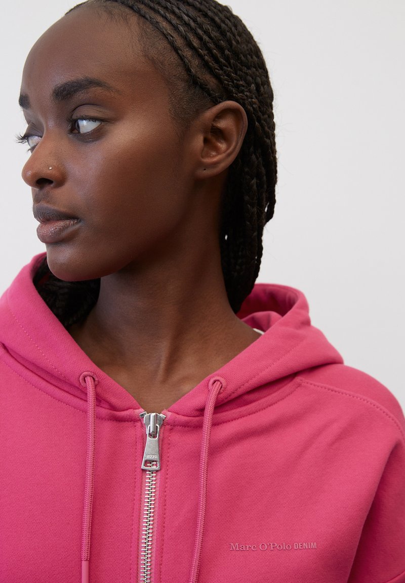 Marc O'Polo DENIM Sweatjacke - Fresh Fuschia
