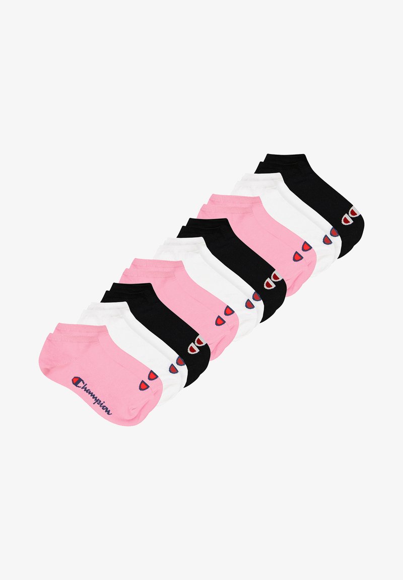  MULTIPACK 9 PAAR CHAMPION SNEAKER GR 35 - 46 UNISEX - Füßlinge - Prism Pink