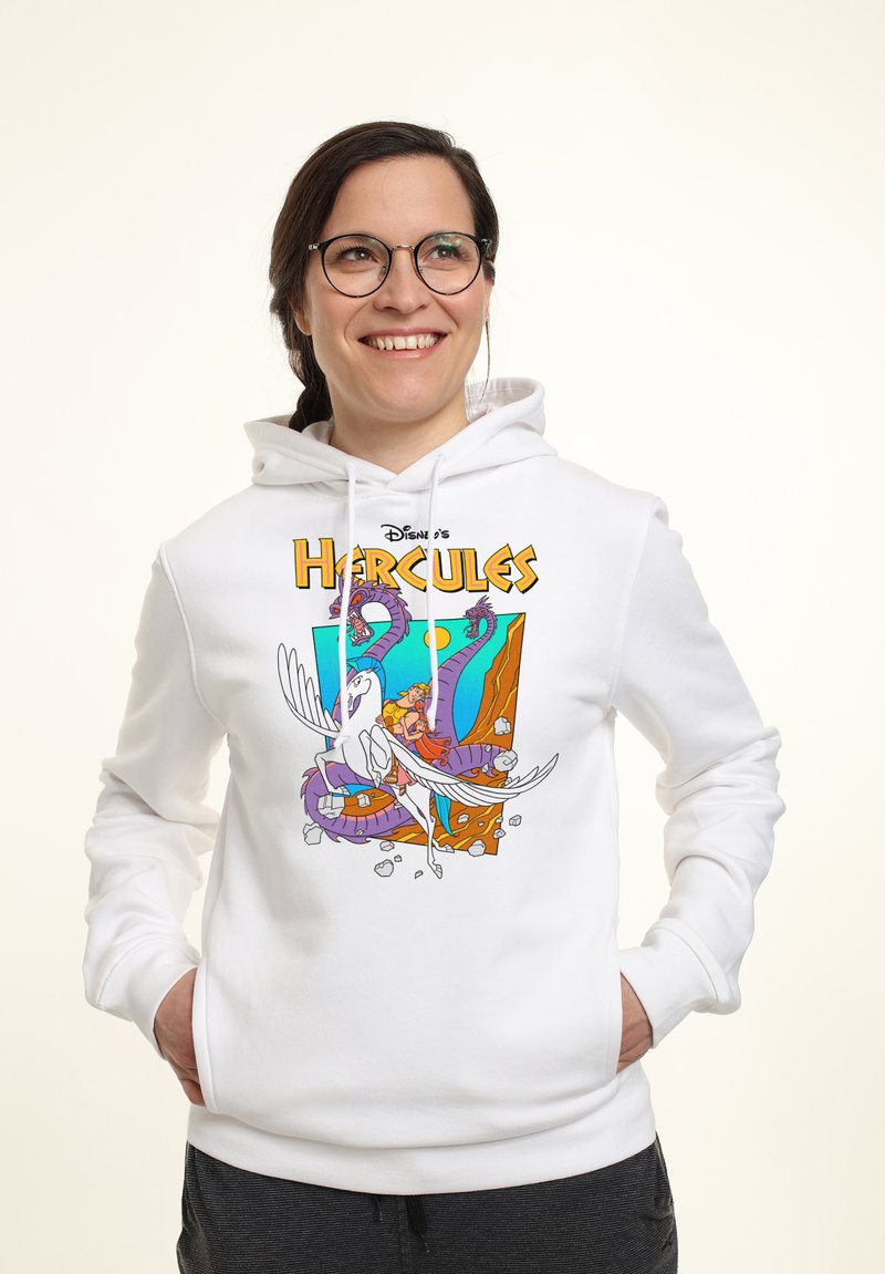Henry Tiger HERCULES HYDRA ESCAPE - Kapuzenpullover - White