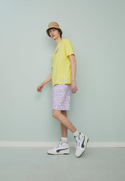 Puma SPONGEBOB GRAPHIC TEE - T-Shirt Print - Lucent Yellow