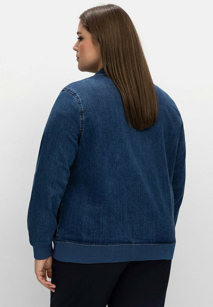 Sheego Jeansjacke - Blue Denim