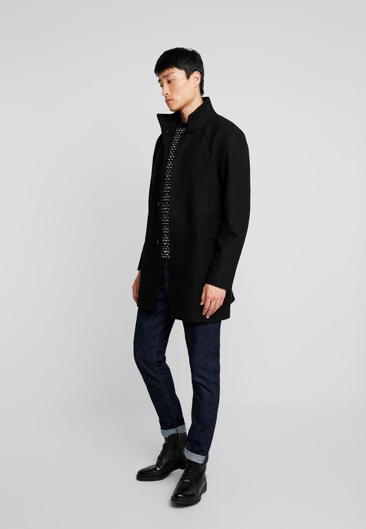 Selected Homme SLHMOSTO COAT - Klassischer Mantel - Black