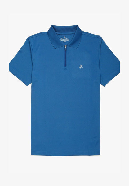  PERFORMANCE ZIP - Poloshirt - Blue