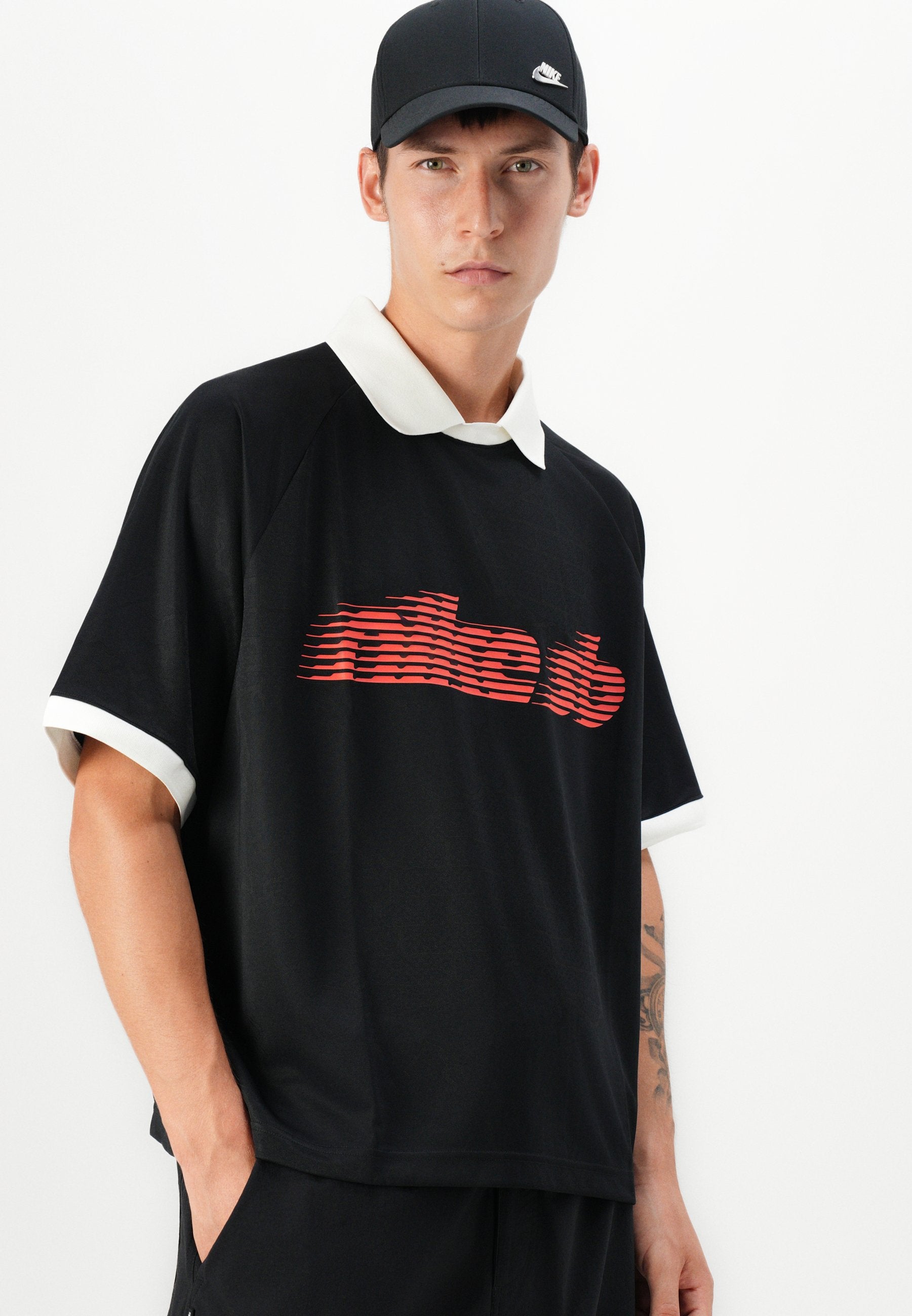  UNISEX - Print T-shirt - Black/sail