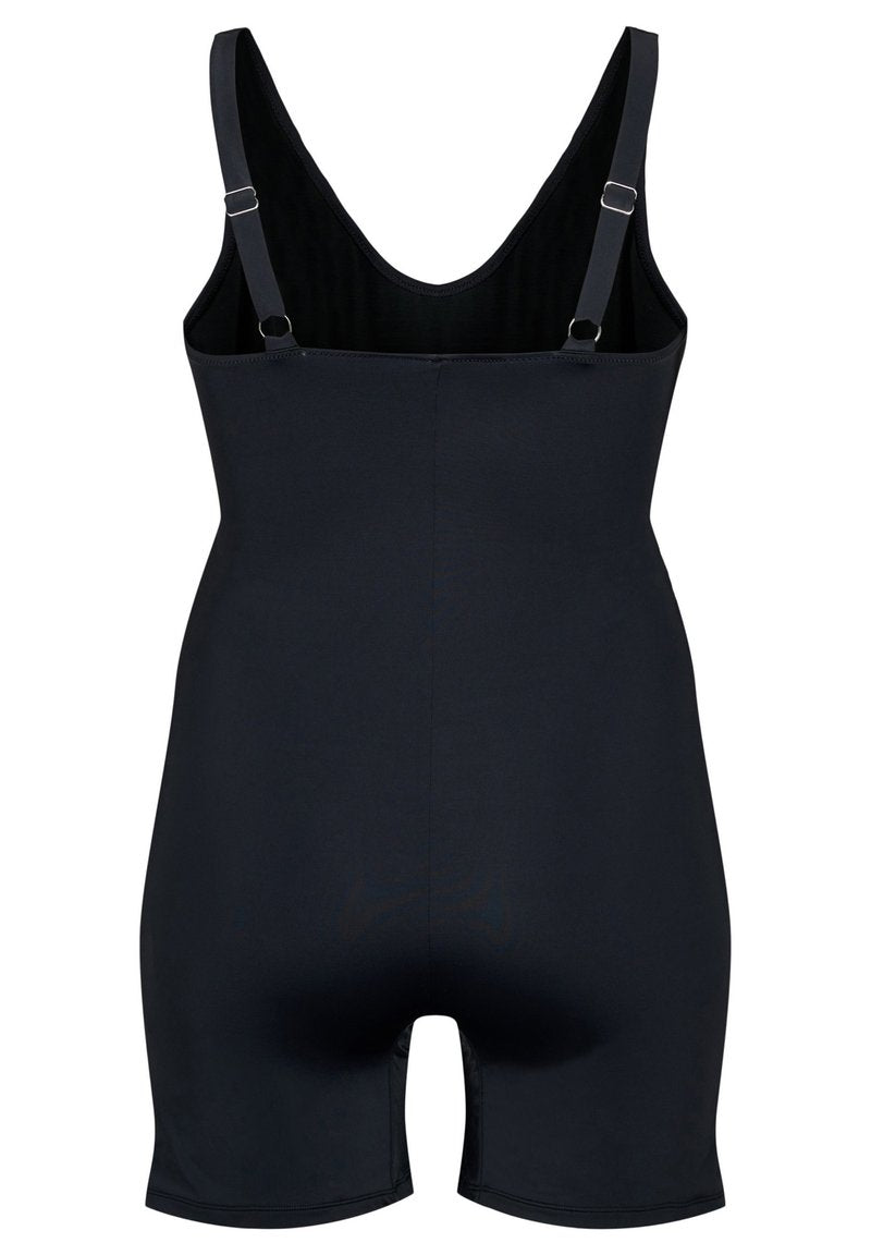 Zizzi WITH LEGS - Badeanzug - Black
