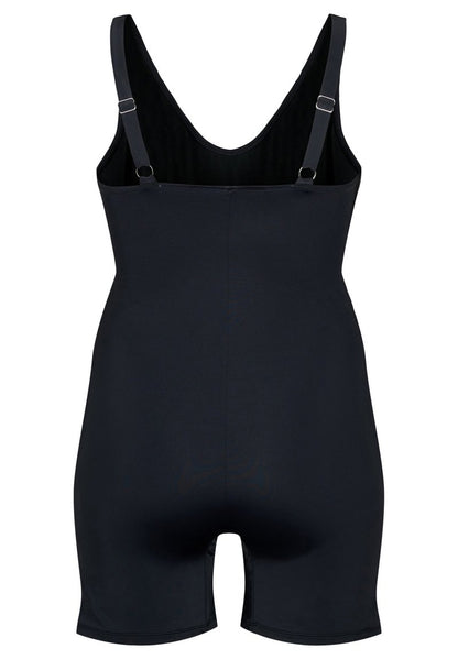 Zizzi WITH LEGS - Badeanzug - Black