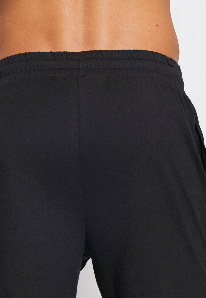 Pier One 3 PACK - Nachtwäsche Hose - Black/mottled Grey