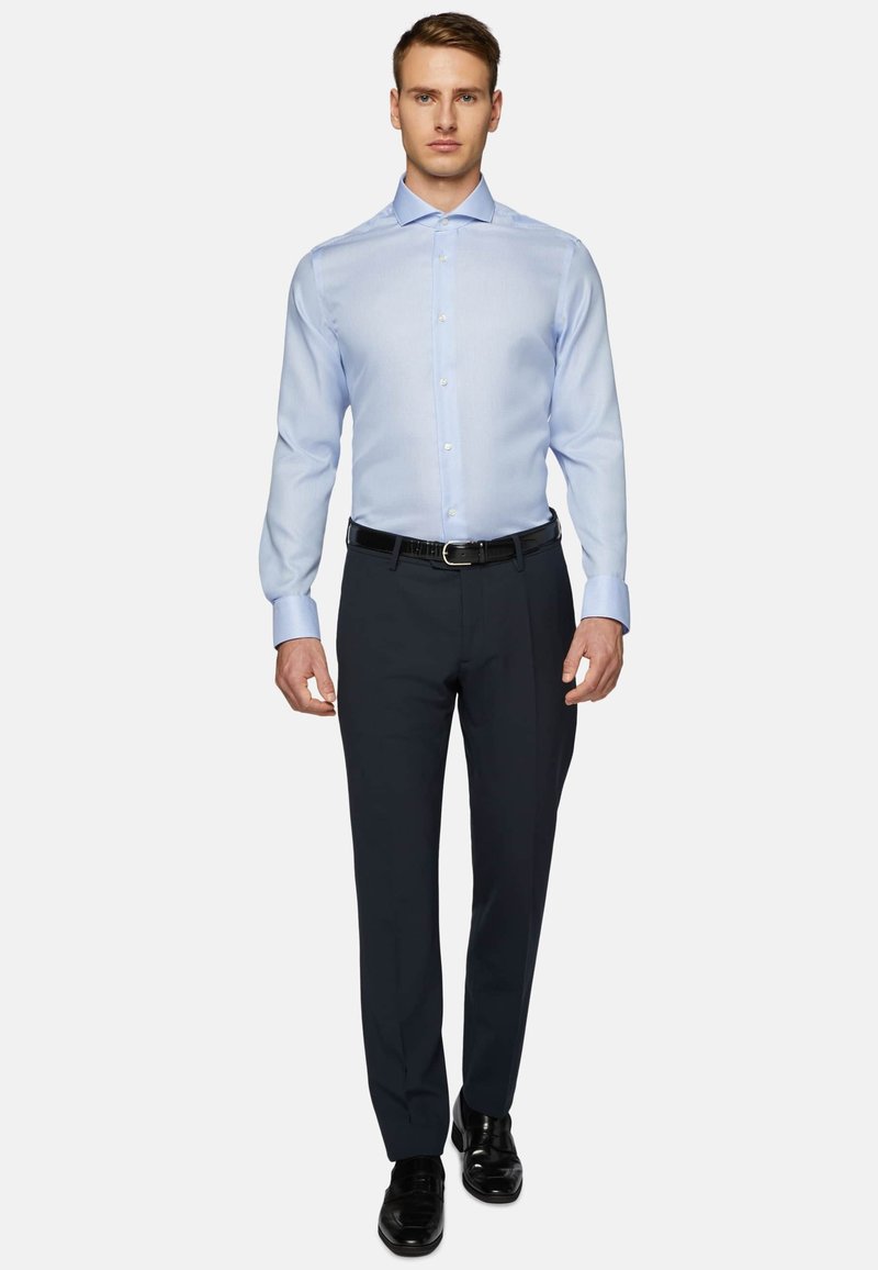  ULTIMATE NON IRON Slim Fit Dobby - Businesshemd - Light Blu