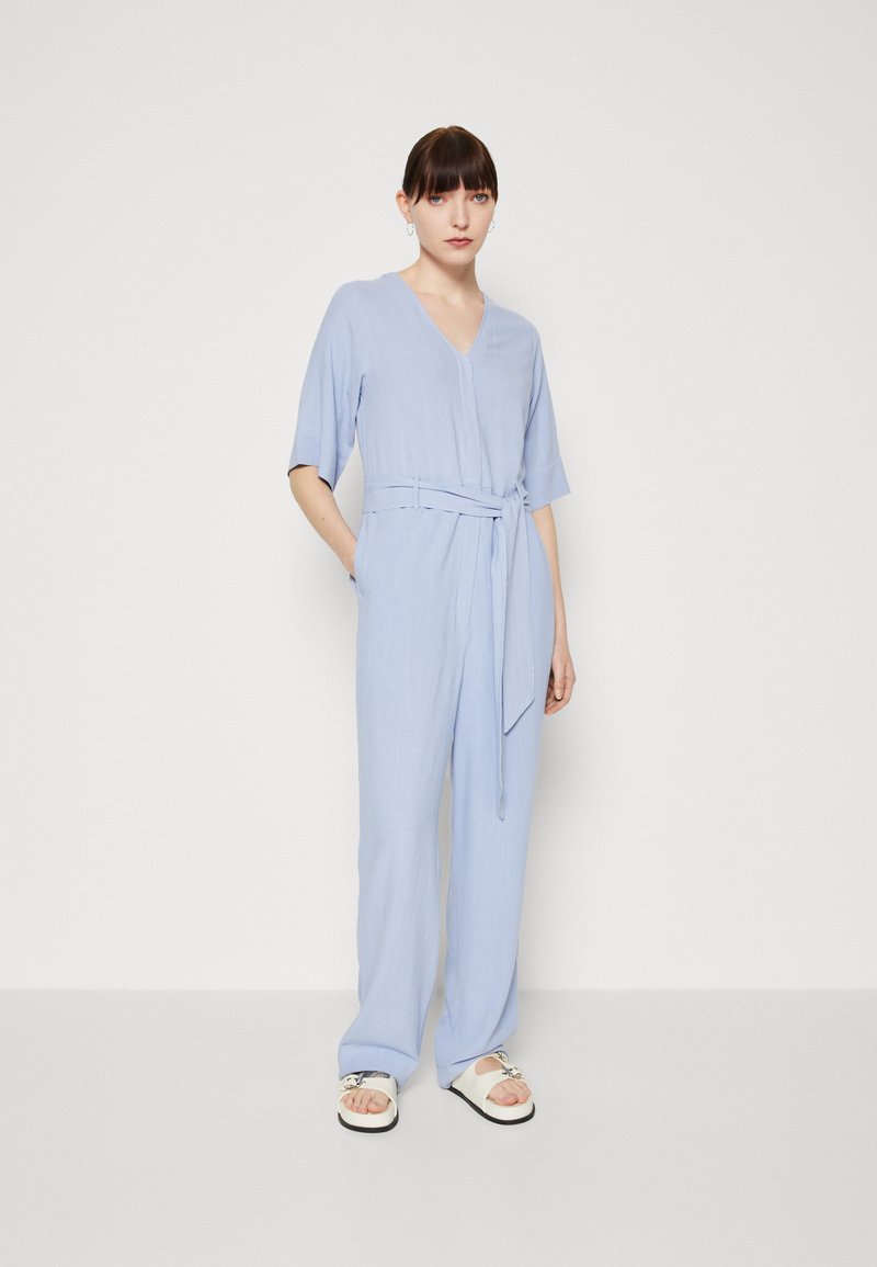 Selected Femme SLFVIVA LONG - Jumpsuit - Blue Heron