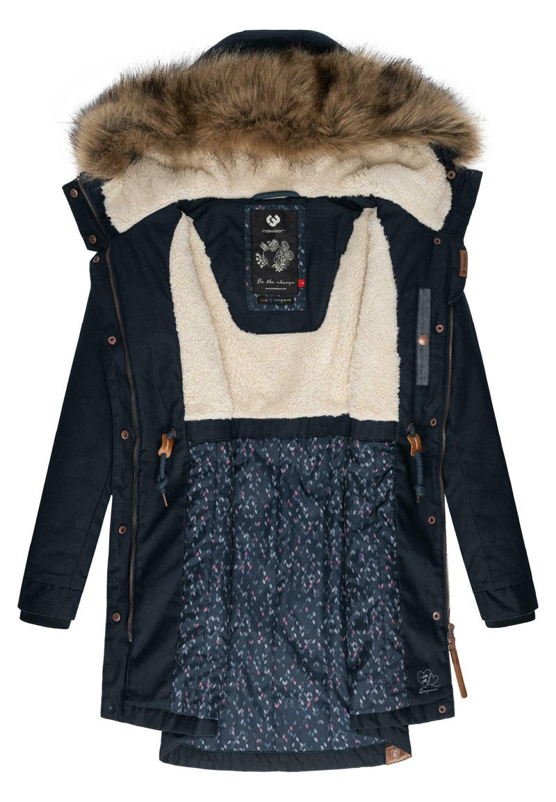 Ragwear TAWNY - Wintermantel - Navy