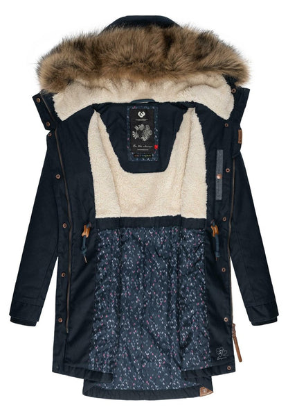 Ragwear TAWNY - Wintermantel - Navy