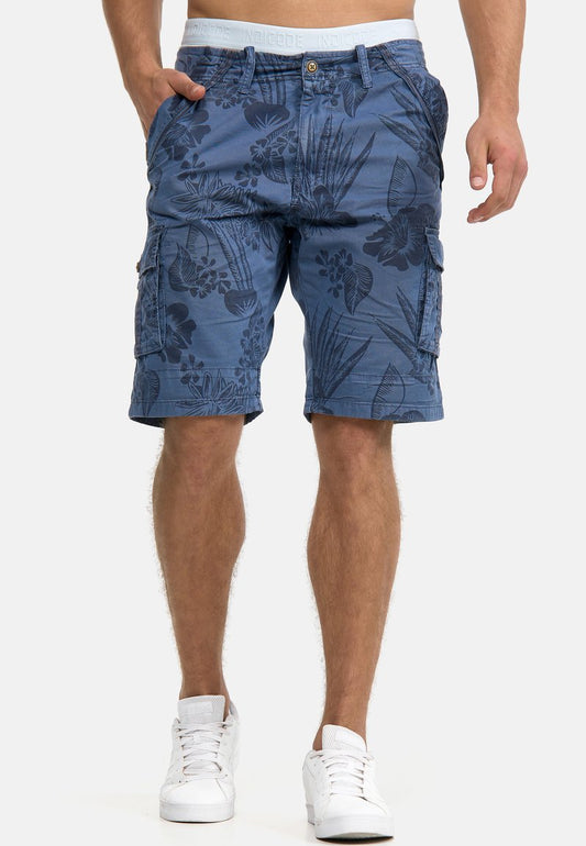 Indicode Jeans ALBERT - Shorts - Blue