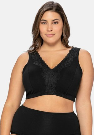 Sheego 2 PACK - Bustier - Schwarz