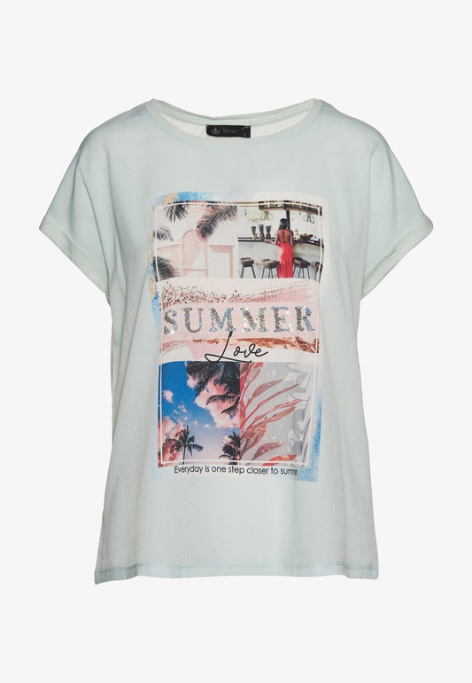  T-Shirt Print - Mint