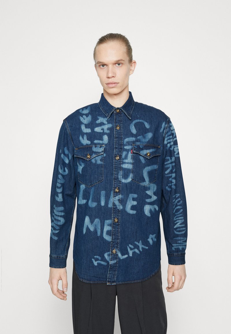  RELAXED FIT WESTERN - Hemd - Art Saves Lives