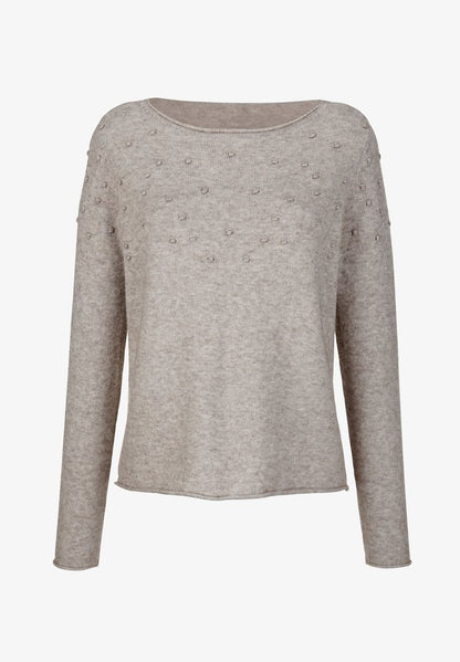  Strickpullover - Taupe