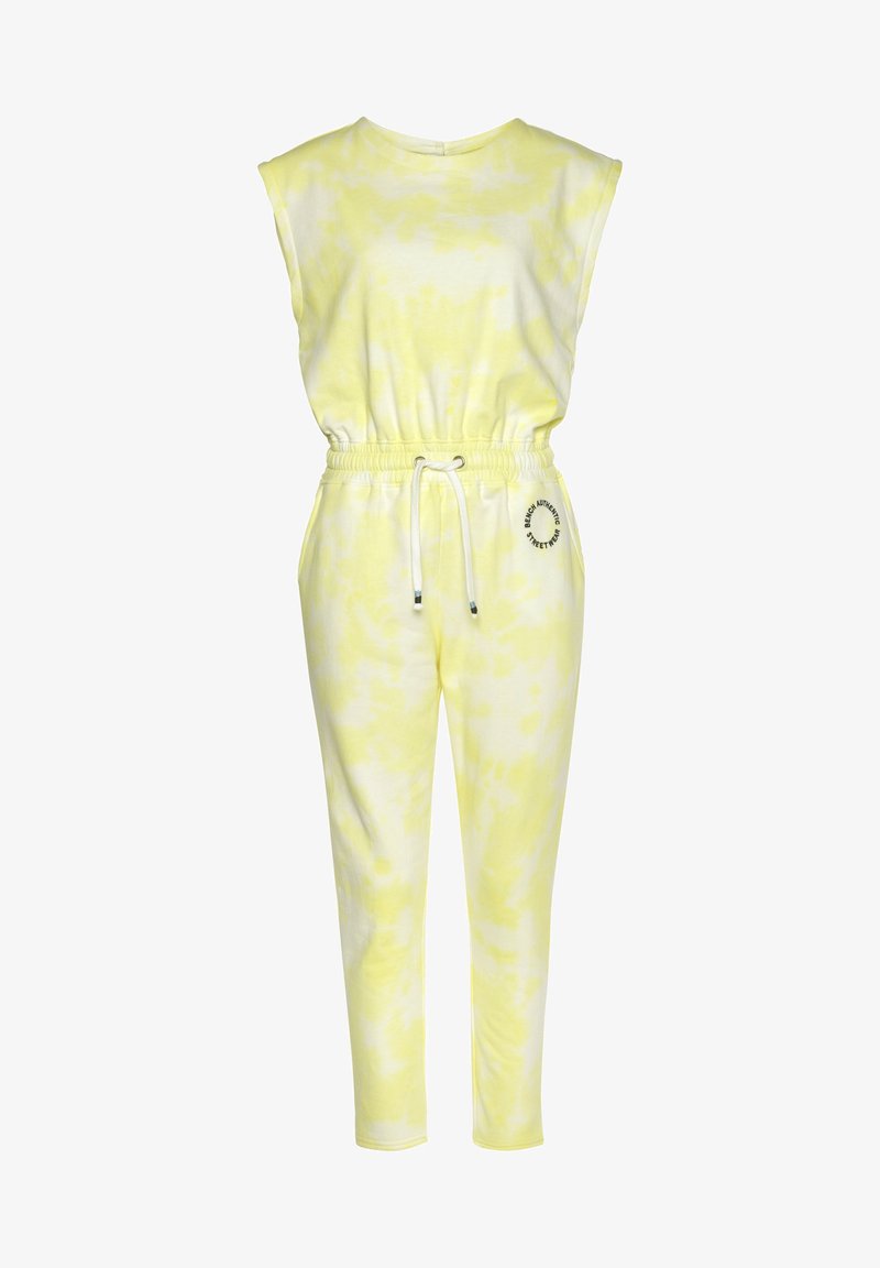 Bench Jumpsuit - Gelb-zitrus-weiß