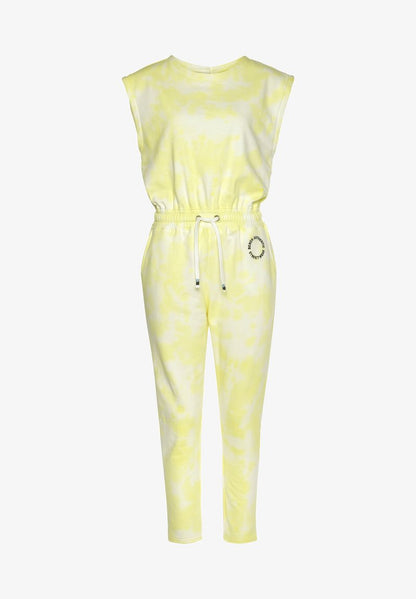 Bench Jumpsuit - Gelb-zitrus-weiß