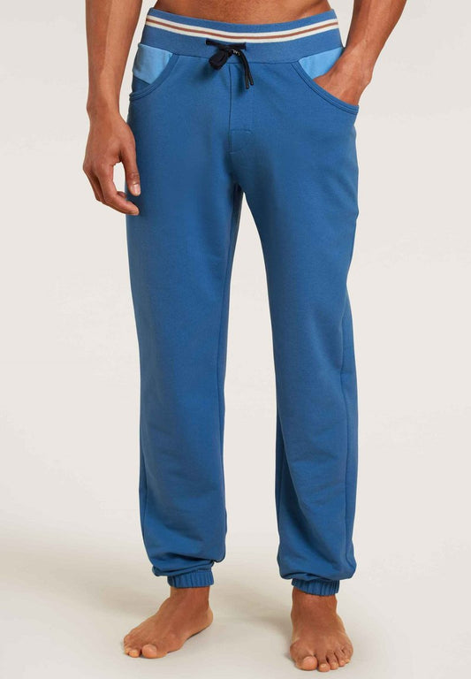 Calida Nachtwäsche Hose - Indian Blue