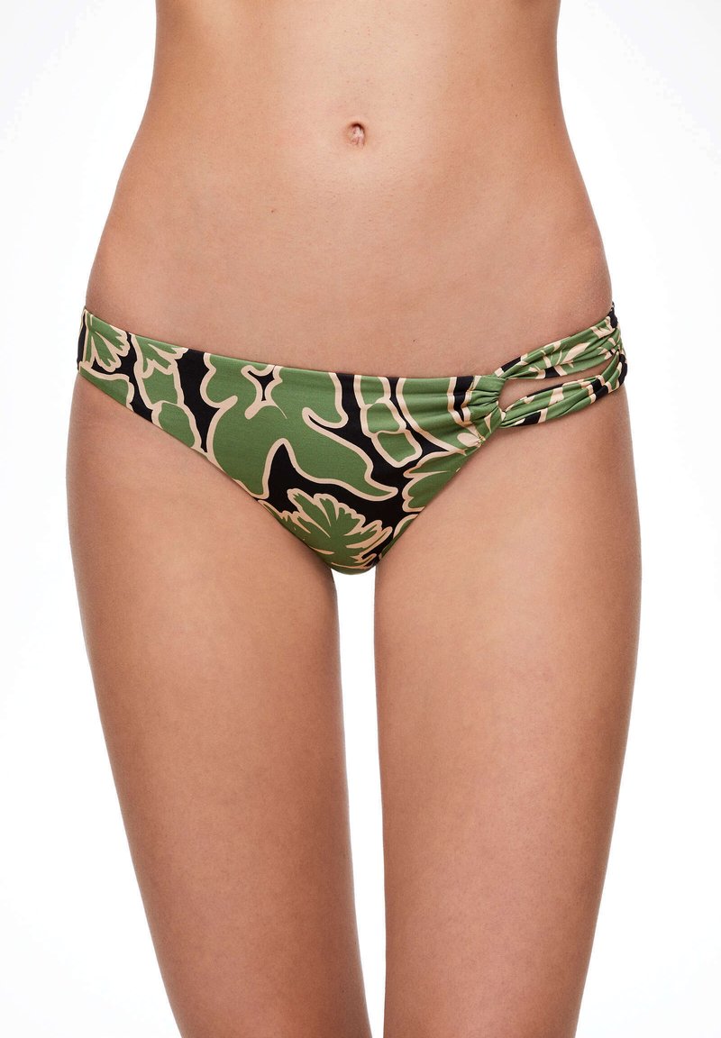 Oysho Bikini-Hose - Green