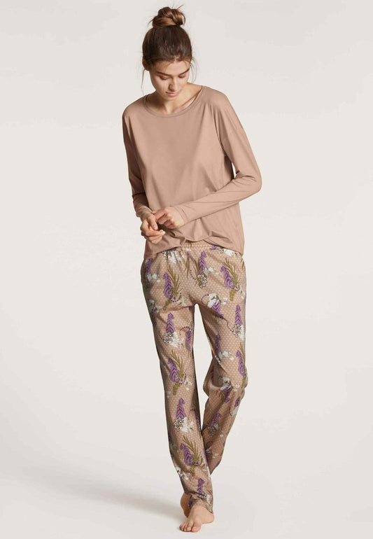 Calida Nachtwäsche Hose - Soft Beige