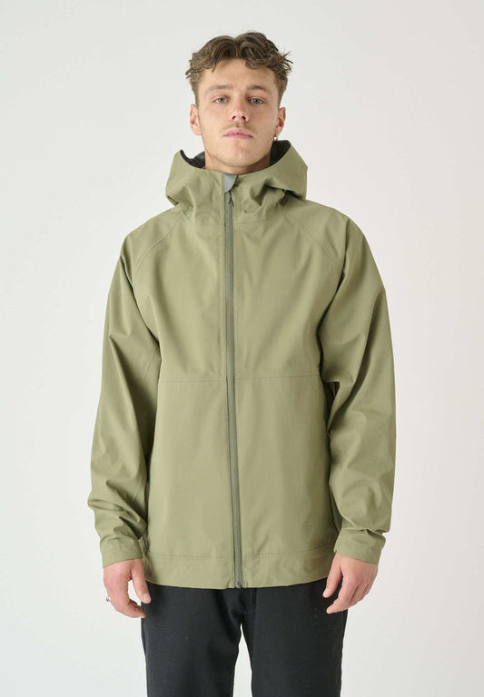 Cleptomanicx NORD WEST - Regenjacke / Wasserabweisende Jacke - Burnt Olive