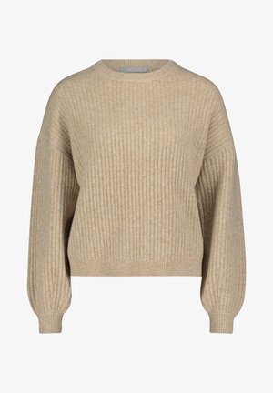  Strickpullover - Camel Melange