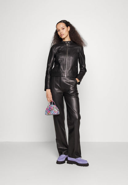 Marella ODINO - Lederjacke - Black