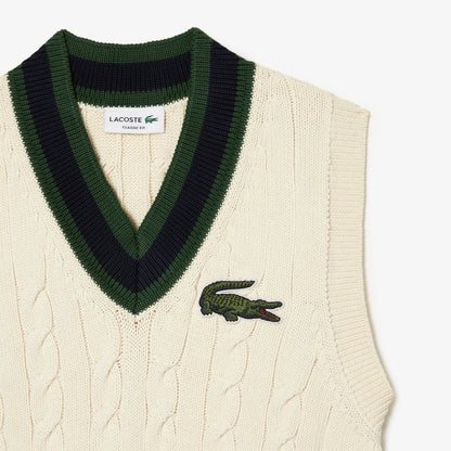 Lacoste R1T - Top - White/ Green/ Light Blue