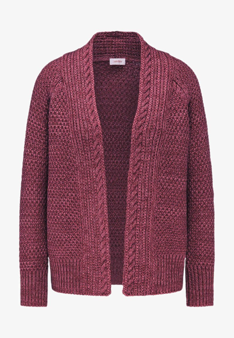 GOLDNER Strickjacke - Rot