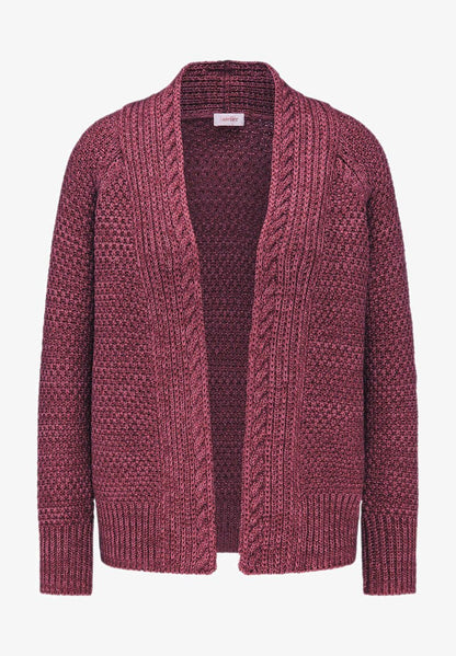 GOLDNER Strickjacke - Rot