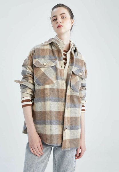 DeFacto Leichte Jacke - Blue