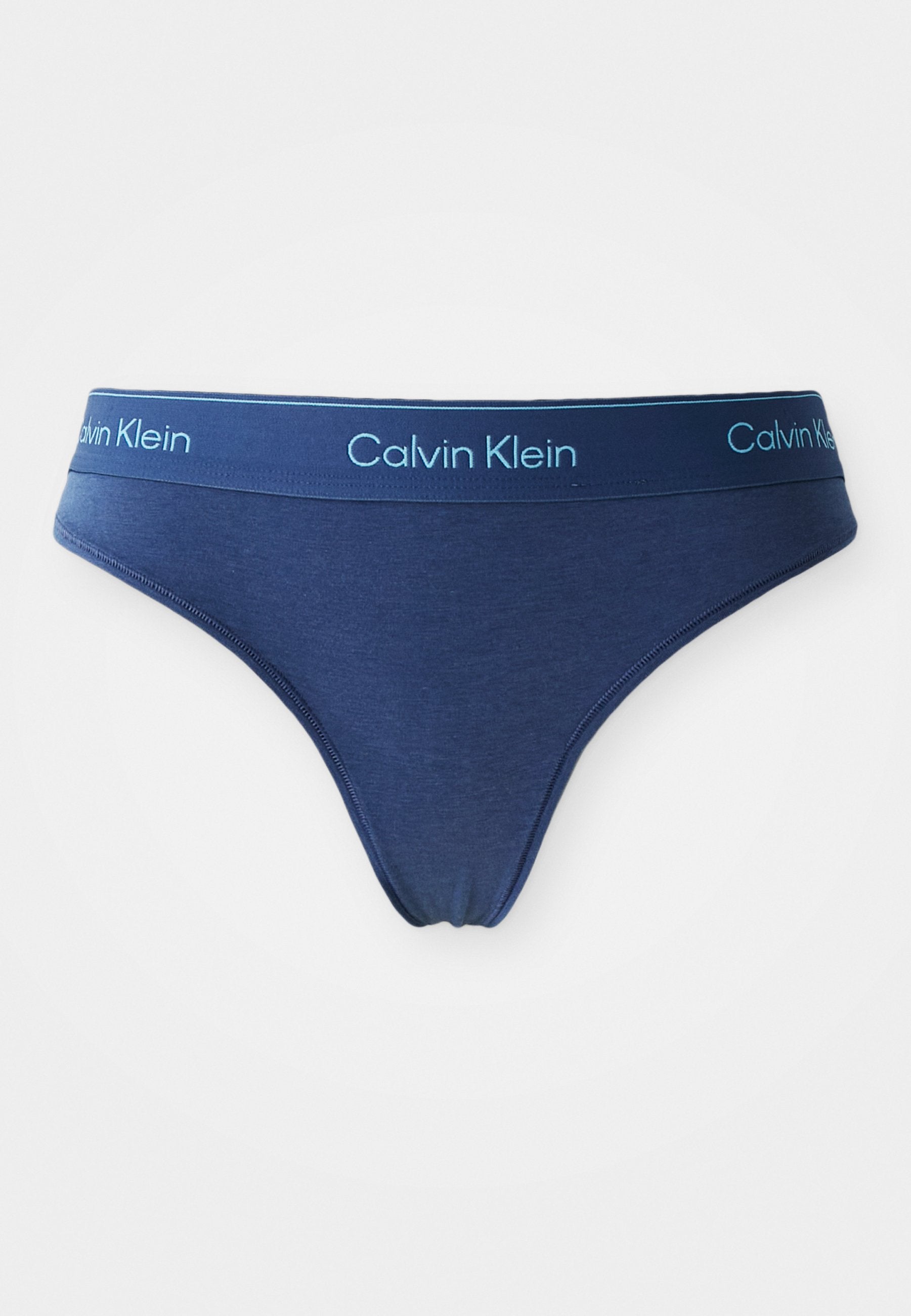 CALVIN KLEIN UNDERWEAR THONG ICON - Thong - Dark Denim
