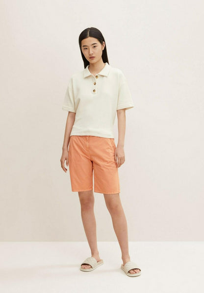 Tom Tailor Shorts - Cantaloupe Orange