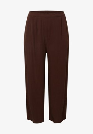  CURVY COLLECTION ELISA - Stoffhose - Dunkelbraun