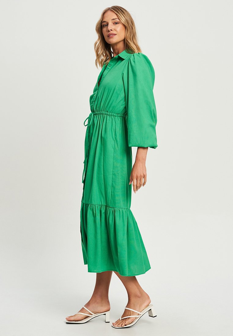 Calli VALERI MIDI - Blusenkleid - Apple Green