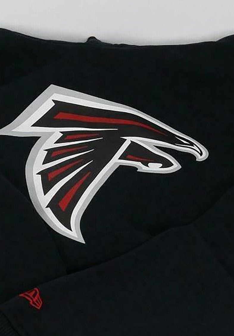 NEW ERA ATLANTA FALCONS TEAM LOGO PO - Kapuzenpullover - Schwarz