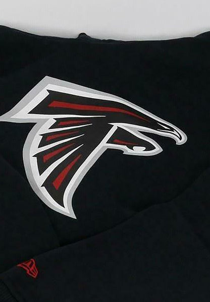 NEW ERA ATLANTA FALCONS TEAM LOGO PO - Kapuzenpullover - Schwarz