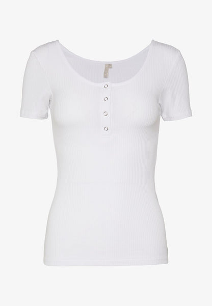 Pieces NOOS - T-Shirt Print - Bright White