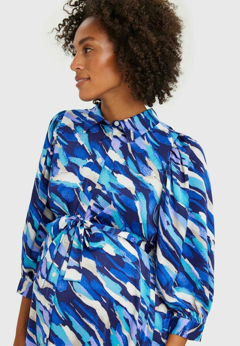 Vero Moda UMSTANDS VMMKLEO - Blusenkleid - Sodalite Blue