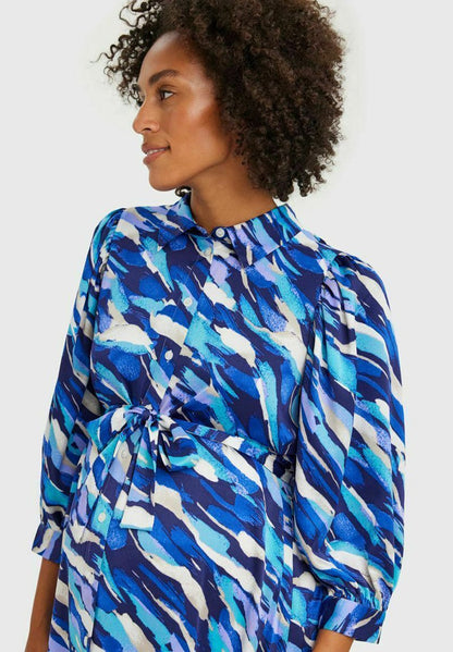 Vero Moda UMSTANDS VMMKLEO - Blusenkleid - Sodalite Blue