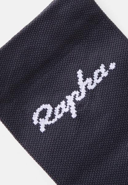 Rapha LOGO SOCKS UNISEX - Sports Socks - Dark Navyblack