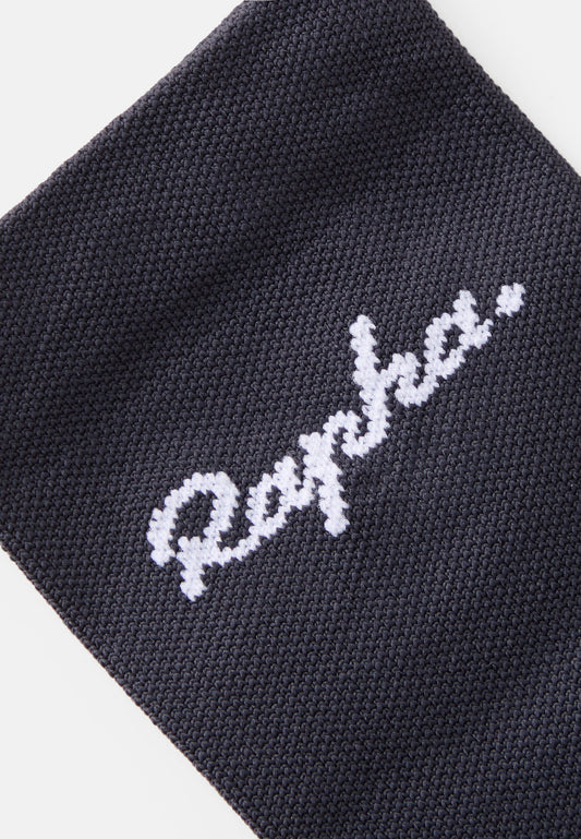 Rapha LOGO SOCKS UNISEX - Sports Socks - Dark Navyblack