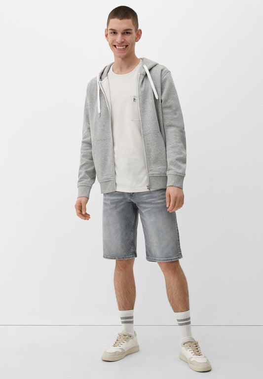 QS By S.Oliver CLASSIQUE - Jeans Shorts - Grau