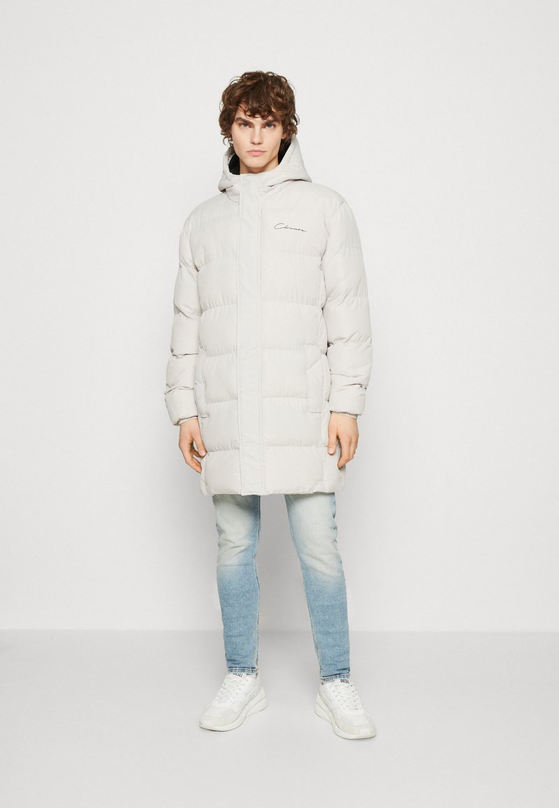  LONG PARKA JACKET - Wintermantel - Stone