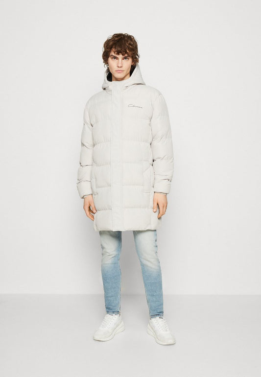  LONG PARKA JACKET - Wintermantel - Stone